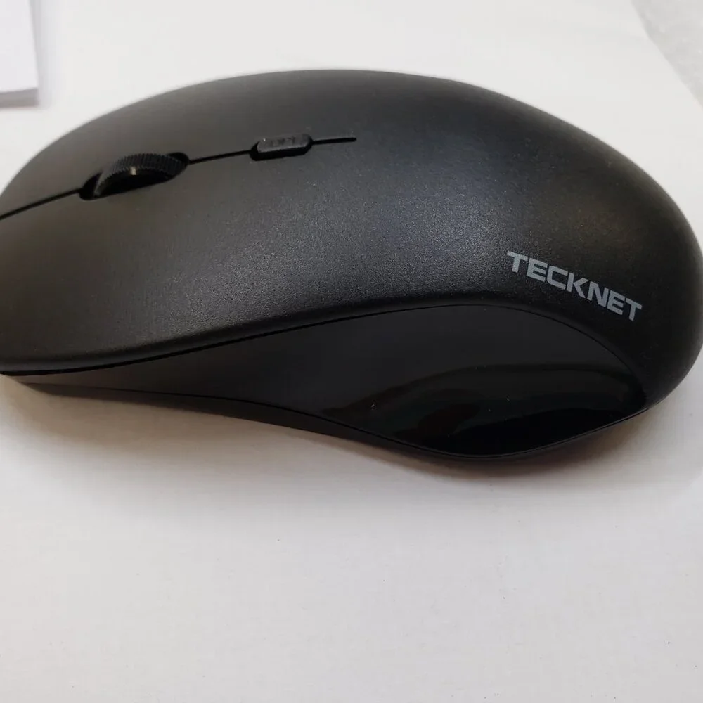 TECKNET Wireless Keyboard and Mouse Combo, Mini Cordless Computer Keyboard